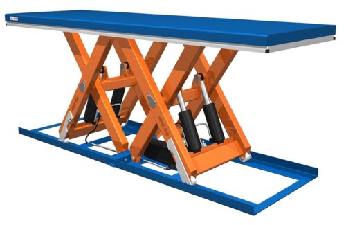 Big scissor lift table